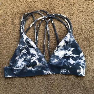 NWOT blue marble bralette